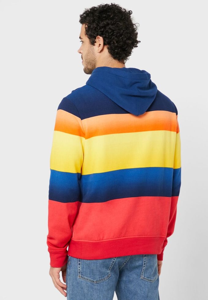 Hanorac multicolor pentru bărbați Ralph Lauren Color Block Hanorac multicolor pentru bărbați Ralph Lauren Color Block