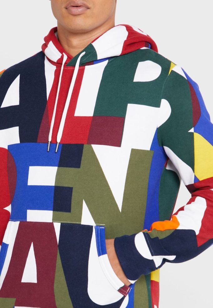 Hanorac multicolor pentru bărbați Ralph Lauren Color Block Hanorac multicolor pentru bărbați Ralph Lauren Color Block
