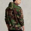 Hanorac multicolor Ralph Lauren Camo Fleece pentru bărbați Hanorac multicolor Ralph Lauren Camo Fleece pentru bărbați