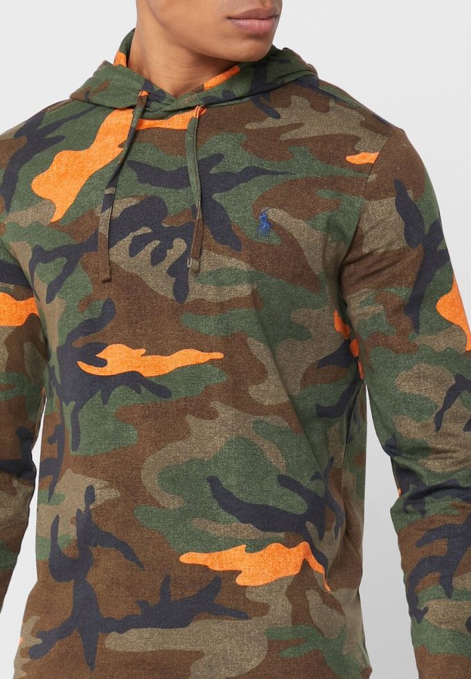 Hanorac multicolor Ralph Lauren Camo pentru bărbați Hanorac multicolor Ralph Lauren Camo pentru bărbați