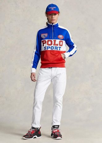 Hanorac multicolor Ralph Lauren Polo Sport Fleece pentru bărbați