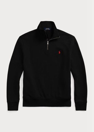 Hanorac negru pentru bărbați Ralph Lauren The Rl Fleece