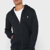 Hanorac negru Ralph Lauren Essential pentru bărbați Hanorac negru Ralph Lauren Essential pentru bărbați