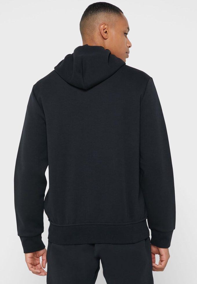 Hanorac negru Ralph Lauren Essential pentru bărbați Hanorac negru Ralph Lauren Essential pentru bărbați