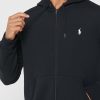 Hanorac negru Ralph Lauren Essential pentru bărbați Hanorac negru Ralph Lauren Essential pentru bărbați