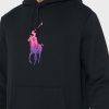 Hanorac negru Ralph Lauren Graphic pentru bărbați Hanorac negru Ralph Lauren Graphic pentru bărbați