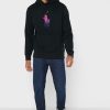 Hanorac negru Ralph Lauren Graphic pentru bărbați Hanorac negru Ralph Lauren Graphic pentru bărbați
