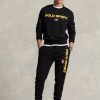Hanorac negru Ralph Lauren Polo Sport Fleece pentru bărbați Hanorac negru Ralph Lauren Polo Sport Fleece pentru bărbați