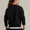 Hanorac negru Ralph Lauren Polo Sport Fleece pentru bărbați Hanorac negru Ralph Lauren Polo Sport Fleece pentru bărbați