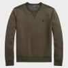Hanorac pentru bărbați din tricot dublu Ralph Lauren Marled Olive Hanorac pentru bărbați din tricot dublu Ralph Lauren Marled Olive