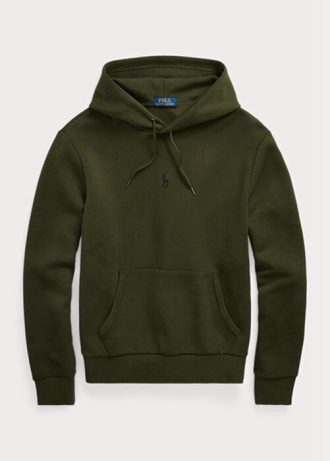 Hanorac pentru bărbați din tricot dublu Ralph Lauren Olive