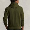 Hanorac pentru bărbați din tricot dublu Ralph Lauren Olive