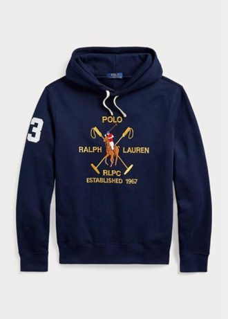 Hanorac pentru bărbați Ralph Lauren Big Polo Crest Fleece pentru bărbați