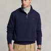 Hanorac pentru bărbați Ralph Lauren The Rl Fleece bleumarin Hanorac pentru bărbați Ralph Lauren The Rl Fleece bleumarin