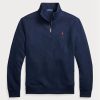 Hanorac pentru bărbați Ralph Lauren The Rl Fleece bleumarin Hanorac pentru bărbați Ralph Lauren The Rl Fleece bleumarin