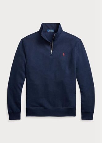 Hanorac pentru bărbați Ralph Lauren The Rl Fleece bleumarin Hanorac pentru bărbați Ralph Lauren The Rl Fleece bleumarin