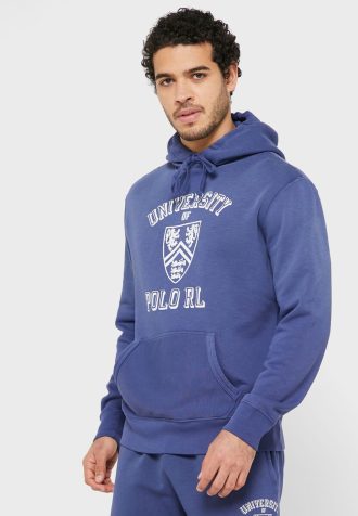 Hanorac Ralph Lauren Essential pentru bărbați bleumarin