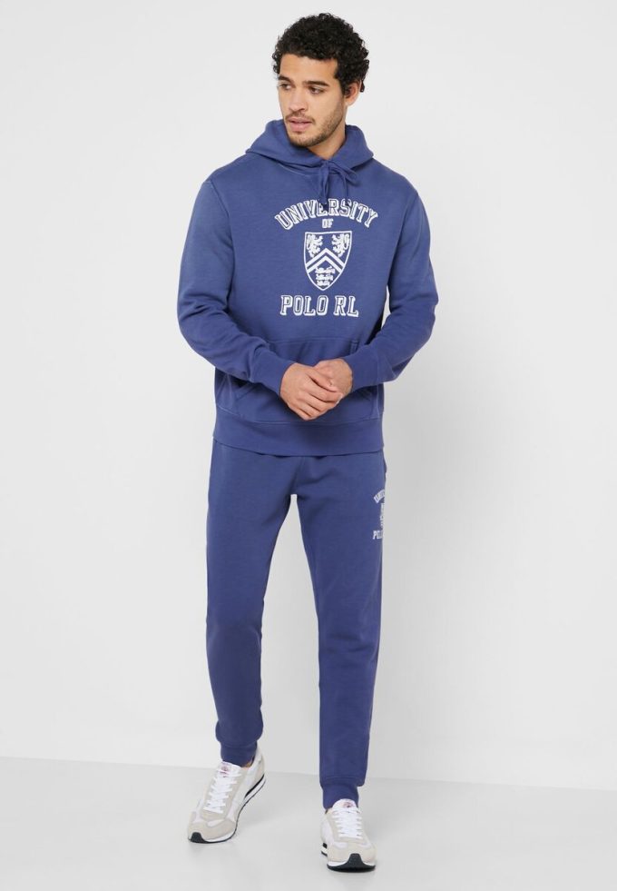 Hanorac Ralph Lauren Essential pentru bărbați bleumarin Hanorac Ralph Lauren Essential pentru bărbați bleumarin