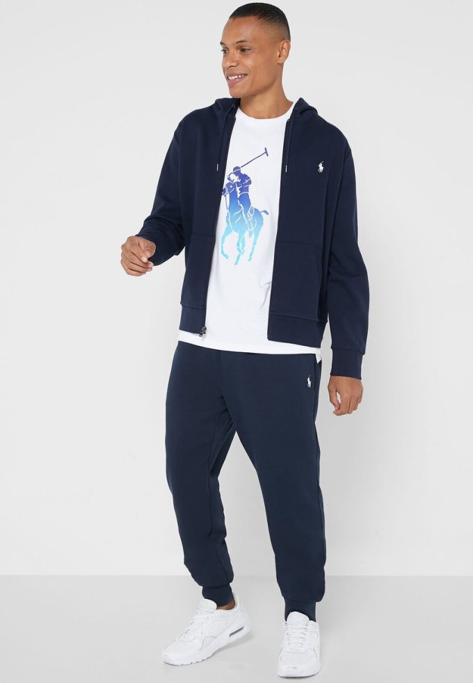 Hanorac Ralph Lauren Essential pentru bărbați bleumarin Hanorac Ralph Lauren Essential pentru bărbați bleumarin