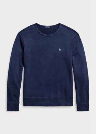 Hanorac Ralph Lauren Spa Terry pentru bărbați bleumarin Hanorac Ralph Lauren Spa Terry pentru bărbați bleumarin
