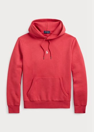 Hanorac roșu pentru bărbați Ralph Lauren, din tricot dublu