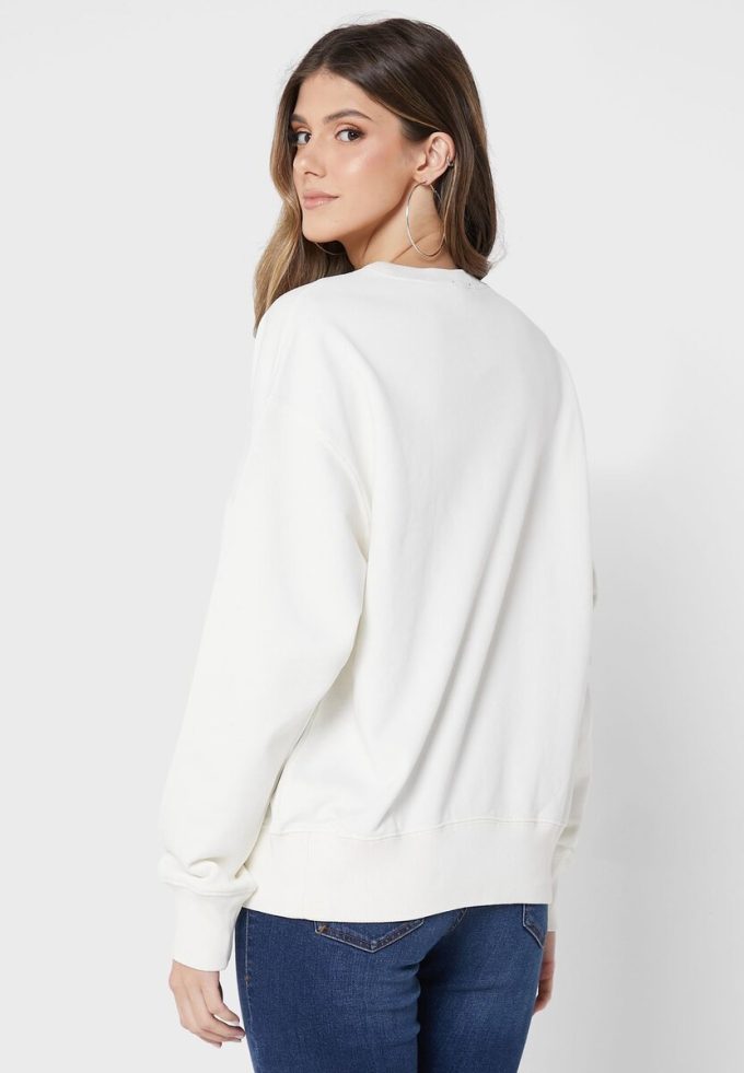 Hanorac tricotat cu grafic Ralph Lauren de damă bej Hanorac tricotat cu grafic Ralph Lauren de damă bej