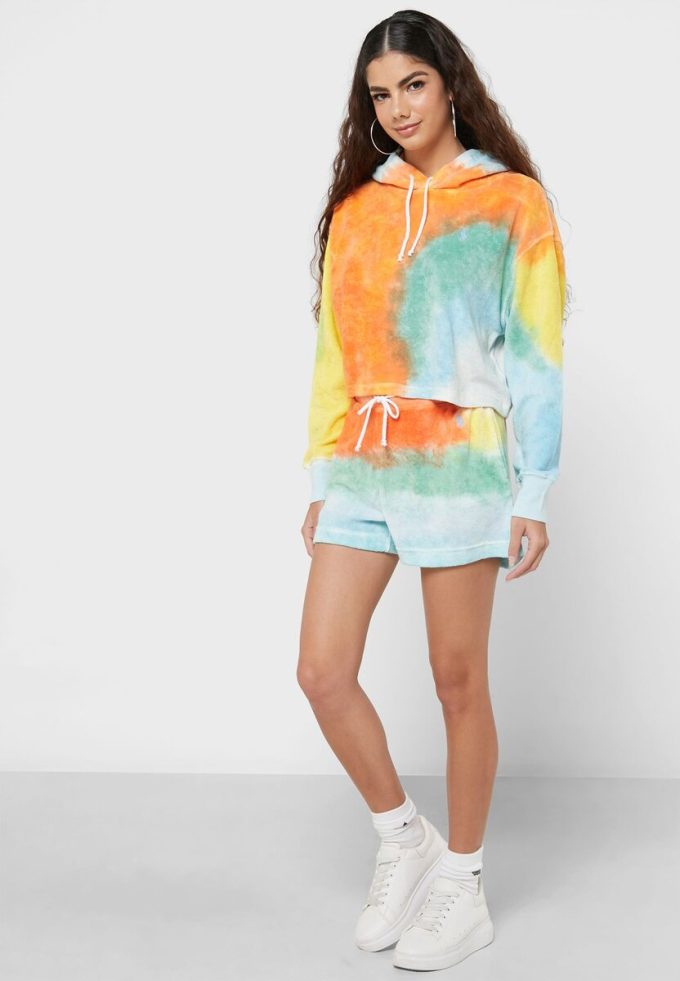 Hanorac tricotat cu pulover Ralph Lauren multicolor pentru femei