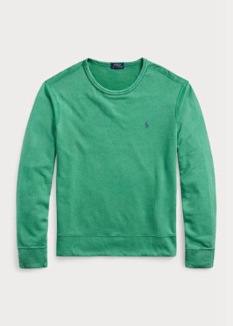 Hanorac verde Ralph Lauren Spa Terry pentru bărbați Hanorac verde Ralph Lauren Spa Terry pentru bărbați