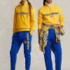 Hanorace galbene Ralph Lauren Polo Sport Fleece pentru femei Hanorace galbene Ralph Lauren Polo Sport Fleece pentru femei