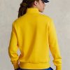 Hanorace galbene Ralph Lauren Polo Sport Fleece pentru femei Hanorace galbene Ralph Lauren Polo Sport Fleece pentru femei