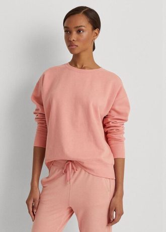 Hanorace pulover din lână pentru femei Ralph Lauren roz Hanorace pulover din lână pentru femei Ralph Lauren roz
