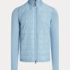 Jachete albastre pentru bărbați Ralph Lauren Hybrid Mockneck Jachete albastre pentru bărbați Ralph Lauren Hybrid Mockneck
