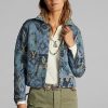 Jachete albastre pentru femei Ralph Lauren Patchwork Jachete albastre pentru femei Ralph Lauren Patchwork