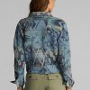 Jachete albastre pentru femei Ralph Lauren Patchwork Jachete albastre pentru femei Ralph Lauren Patchwork