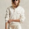 Jachete albe pentru femei Ralph Lauren The New Denim Project Trucker Jachete albe pentru femei Ralph Lauren The New Denim Project Trucker