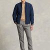 Jachete bomber matlasate pentru bărbați, albastre, Ralph Lauren Jachete bomber matlasate pentru bărbați, albastre, Ralph Lauren