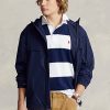 Jachete cu glugă, hidrofuge, pentru bărbați, blumarin, Ralph Lauren