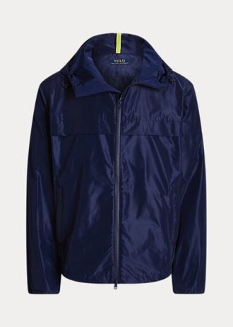 Jachete cu glugă, hidrofuge, pentru bărbați, blumarin, Ralph Lauren