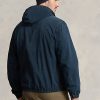 Jachete cu glugă Ralph Lauren denim pentru bărbați bleumarin Jachete cu glugă Ralph Lauren denim pentru bărbați bleumarin