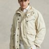 Jachete cu glugă Ralph Lauren pentru bărbați crem Jachete cu glugă Ralph Lauren pentru bărbați crem