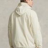 Jachete cu glugă Ralph Lauren pentru bărbați crem Jachete cu glugă Ralph Lauren pentru bărbați crem