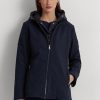 Jachete cu glugă Ralph Lauren pentru femei bleumarin Jachete cu glugă Ralph Lauren pentru femei bleumarin