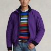 Jachete cu mâneci raglan Ralph Lauren pentru bărbați violet Jachete cu mâneci raglan Ralph Lauren pentru bărbați violet
