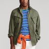 Jachete de costum Ralph Lauren Stretch Ripstop pentru bărbați Olive