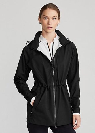 Jachete de damă negre Ralph Lauren hidrofuge Jachete de damă negre Ralph Lauren hidrofuge