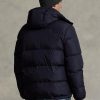 Jachete de puf hidrofuge Ralph Lauren pentru bărbați bleumarin