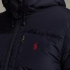 Jachete de puf hidrofuge Ralph Lauren pentru bărbați bleumarin