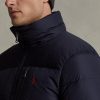 Jachete de puf hidrofuge Ralph Lauren pentru bărbați bleumarin