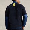 Jachete din fleece Ralph Lauren pentru bărbați bleumarin