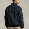 Jachete din pânză uleioasă Ralph Lauren pentru bărbați bleumarin Jachete din pânză uleioasă Ralph Lauren pentru bărbați bleumarin